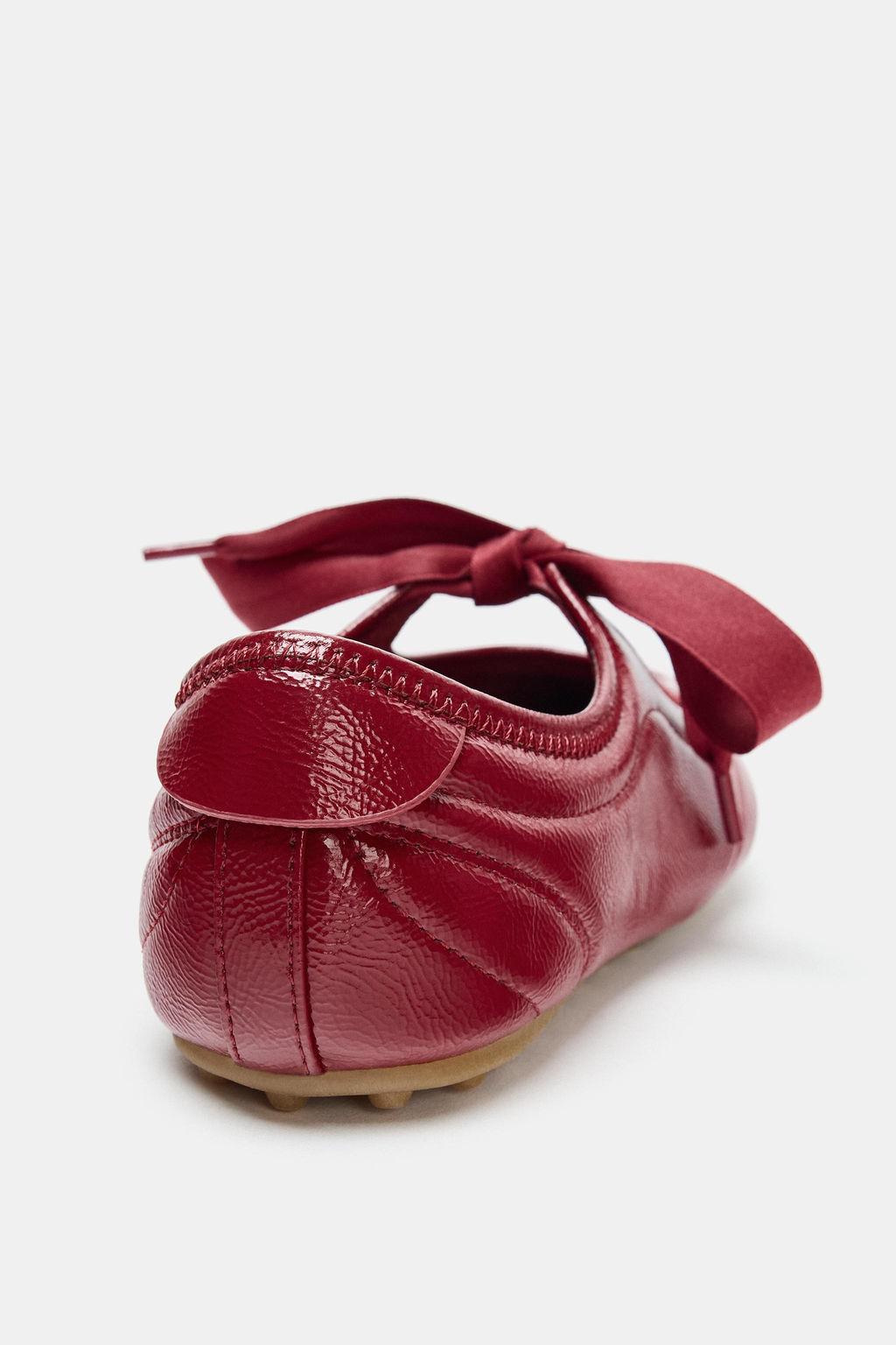 BALLET FLATS WITH BOW - Zara фото 16