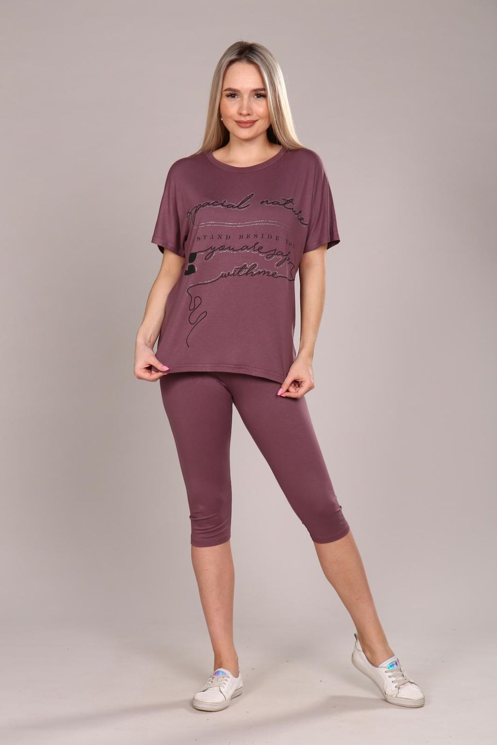 IV-CAPRIZ Люше - костюм лиловый  фото 2