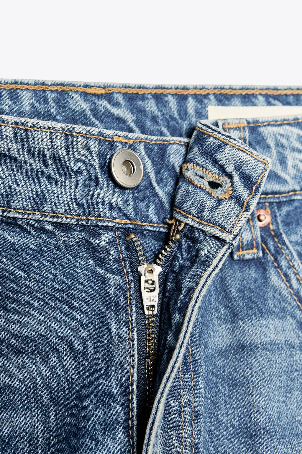 TRF BAGGY BALLOON MID-WAIST JEANS - Zara фото 17