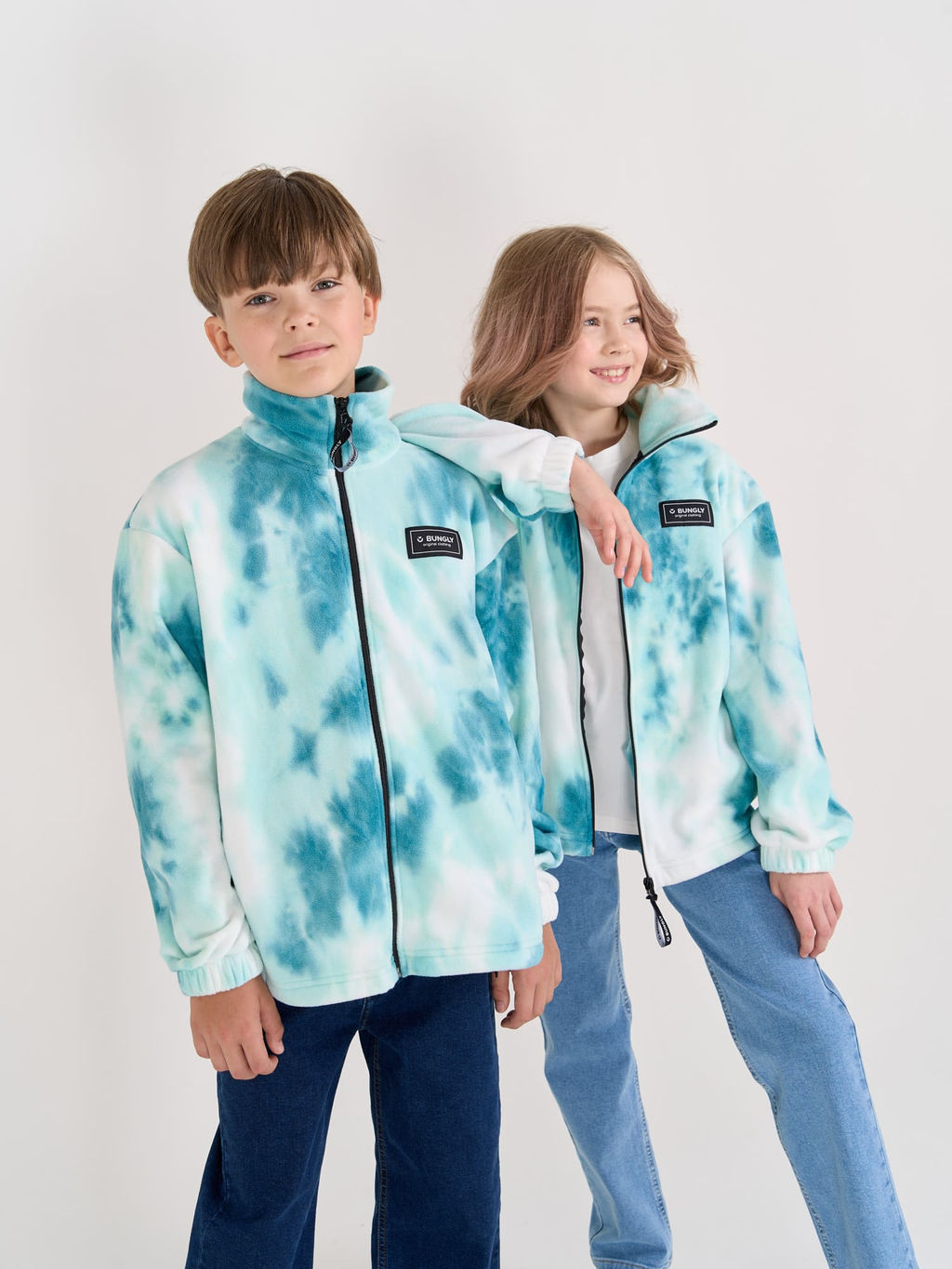 Олимпийка флисовая ЛАГУНА подростковая - Bungly фото 11