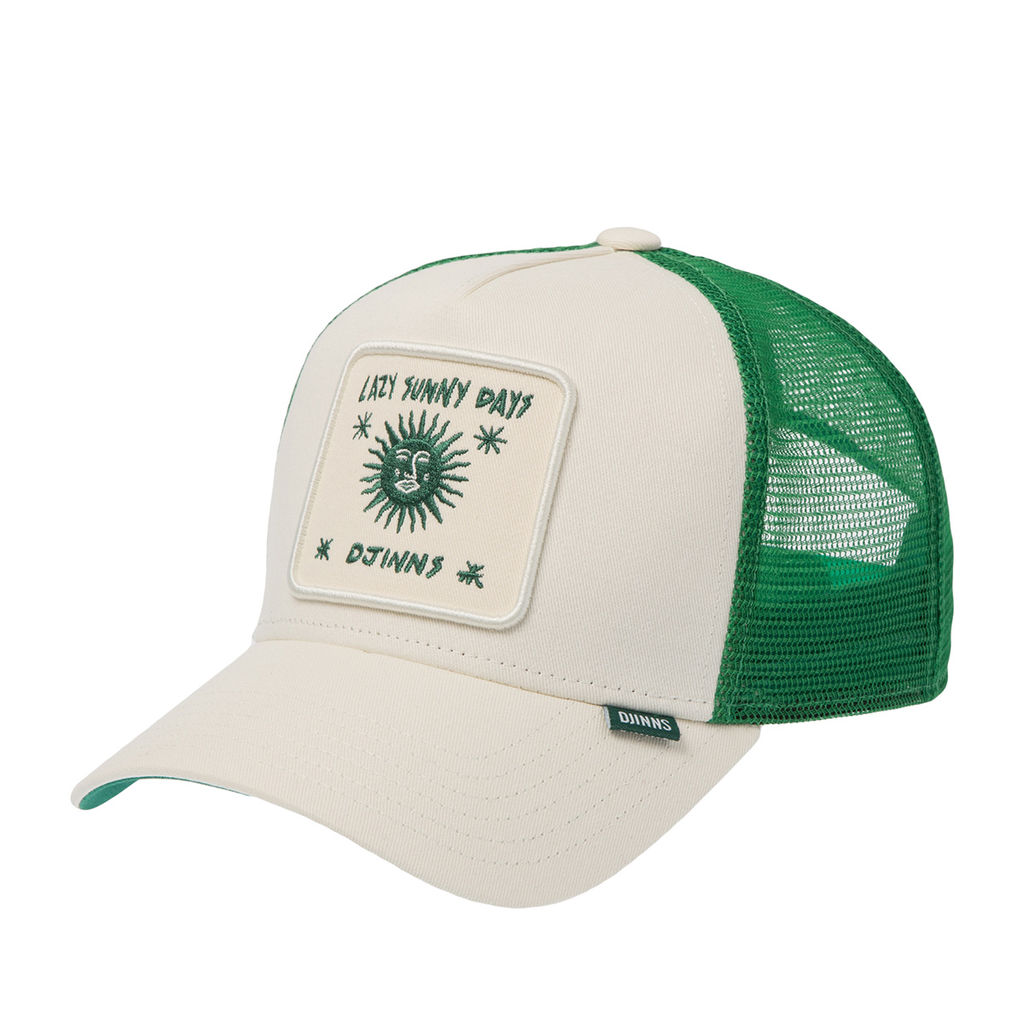 Бейсболка DJINNS арт. HFT Lazy Sunny Days (кремовый)