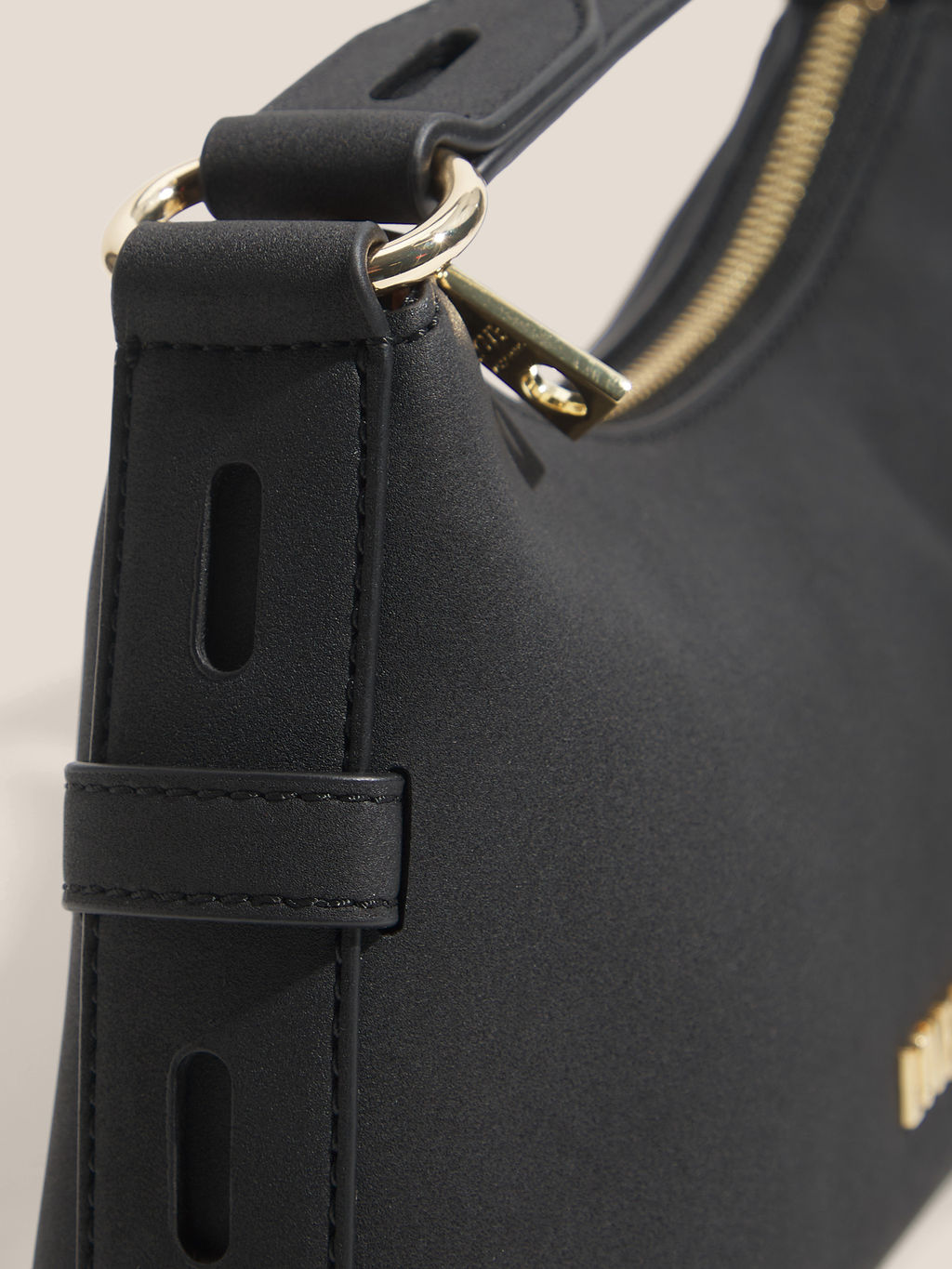 Женская сумка на плечо LOVE MOSCHINO BUCKLED UP Артикул 4561221, черный  фото 2