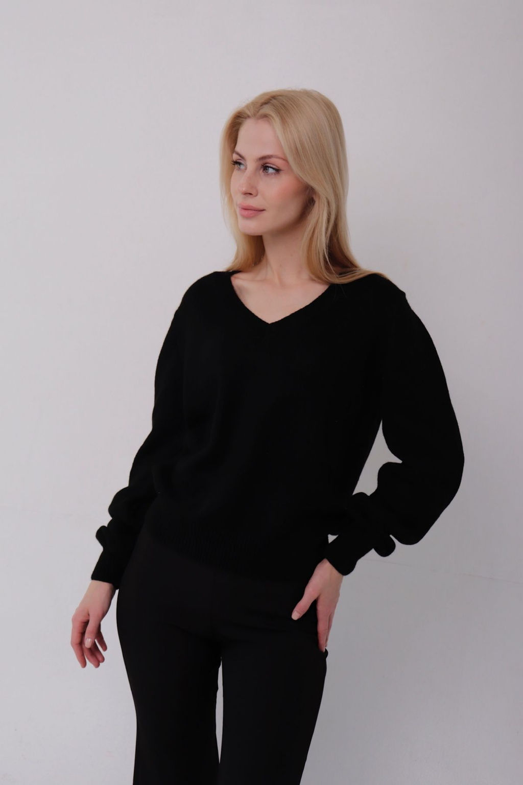 11011 Пуловер чёрный - Martichelli фото 3