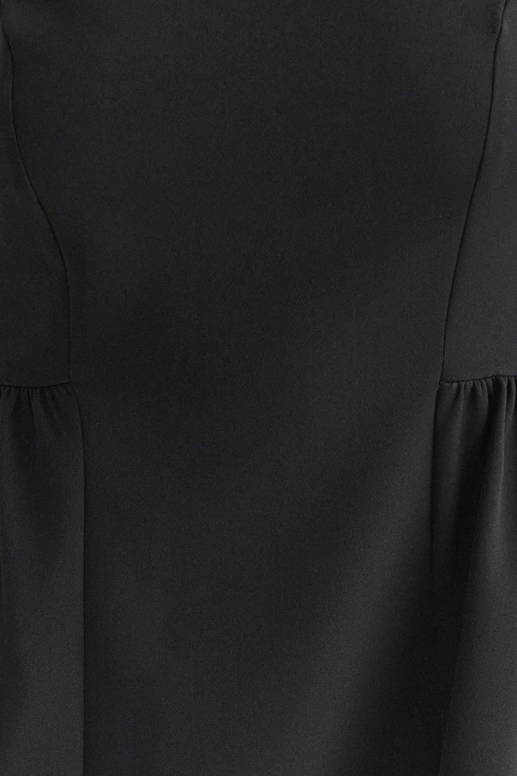 TRENDYOLMILLA Siyah A Kesim Etegi Hacimli Mini Dokuma Elbise TWOSS25EL00320 фото 9