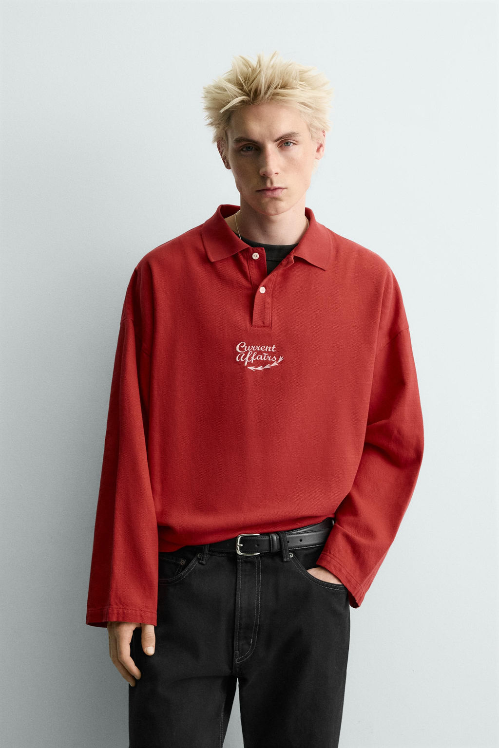 KEYRING PRINT RUGBY POLO SHIRT - Zara фото 10