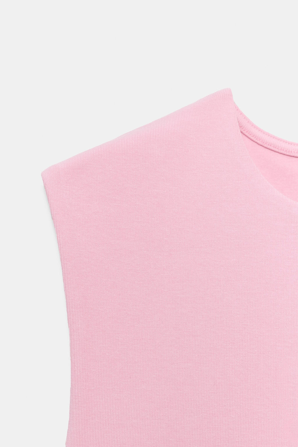 CAMISETA MANGA SISA / Rosa empolvado - Zara фото 6