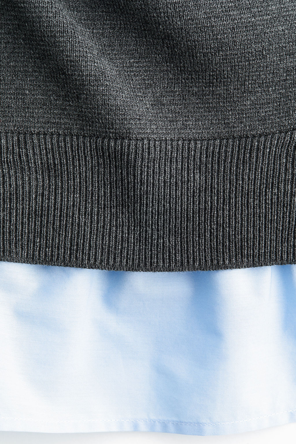 C?rdigan off-the-shoulder efecto layering - H&m фото 3