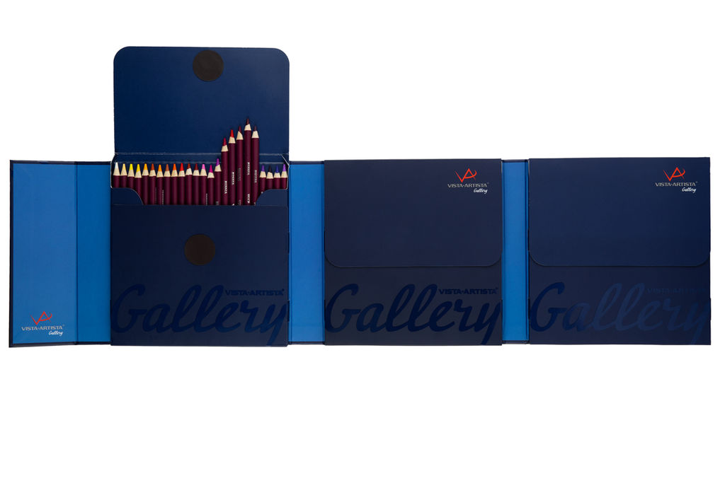 VISTA-ARTISTA Gallery VGCPP-72 Набор цветных карандашей заточенный 72 цв. подарочная упаковка