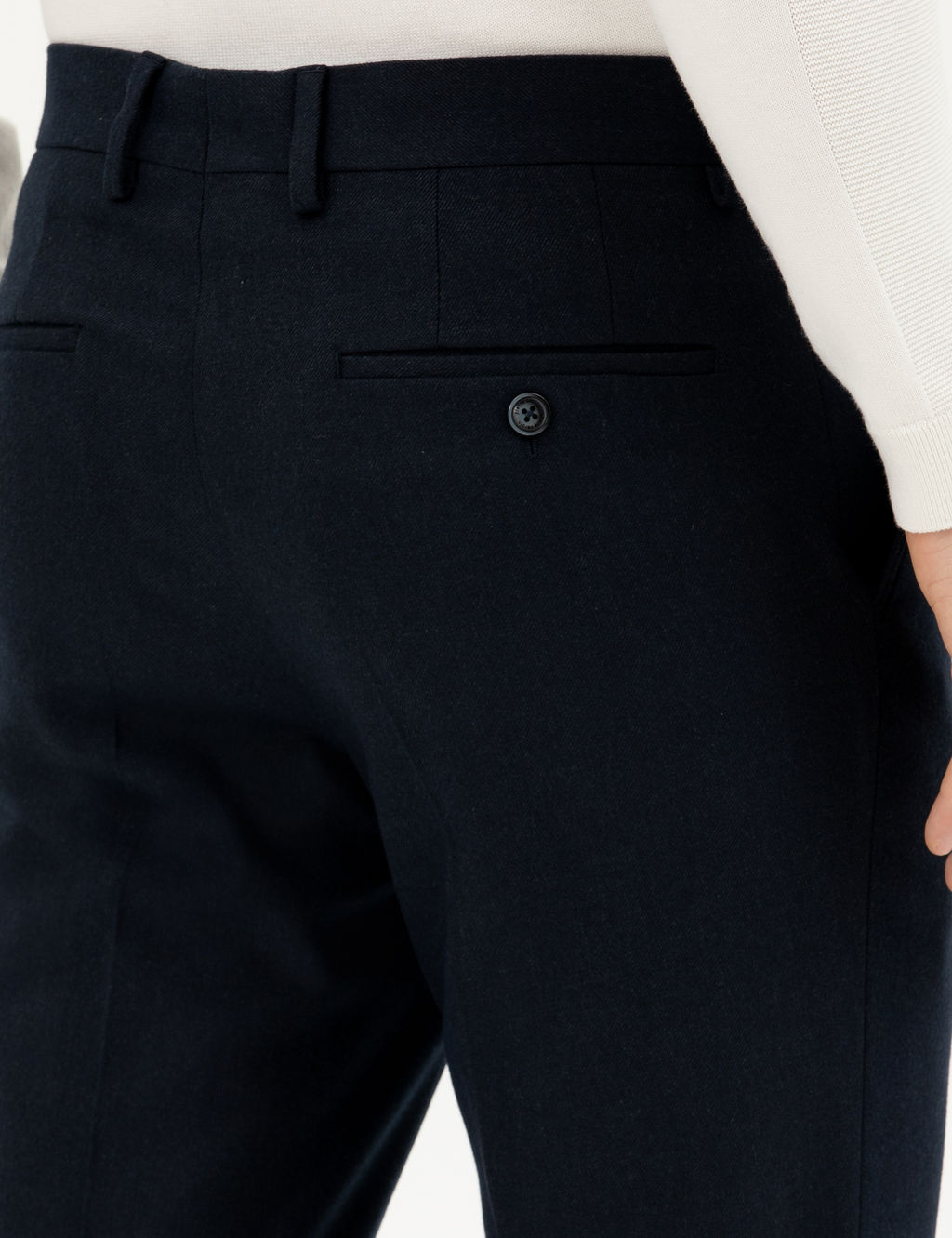 Lacivert Slim Fit Kuma_ Pantolon