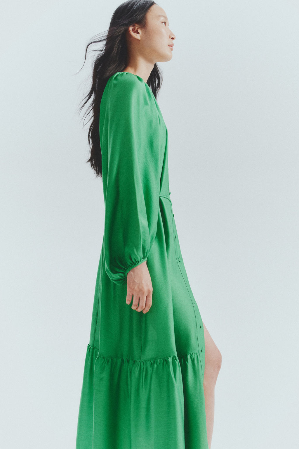 Vestido oversize con cintur?n de anudar - H&m фото 8