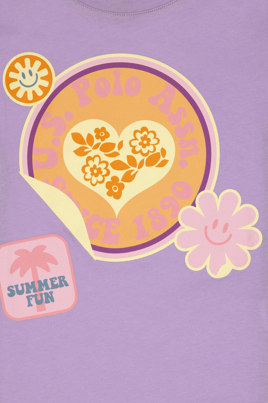 K_z _ocuk Lila Ti__rt Sepette S_rpriz _ndirim - U.s. polo assn фото 3