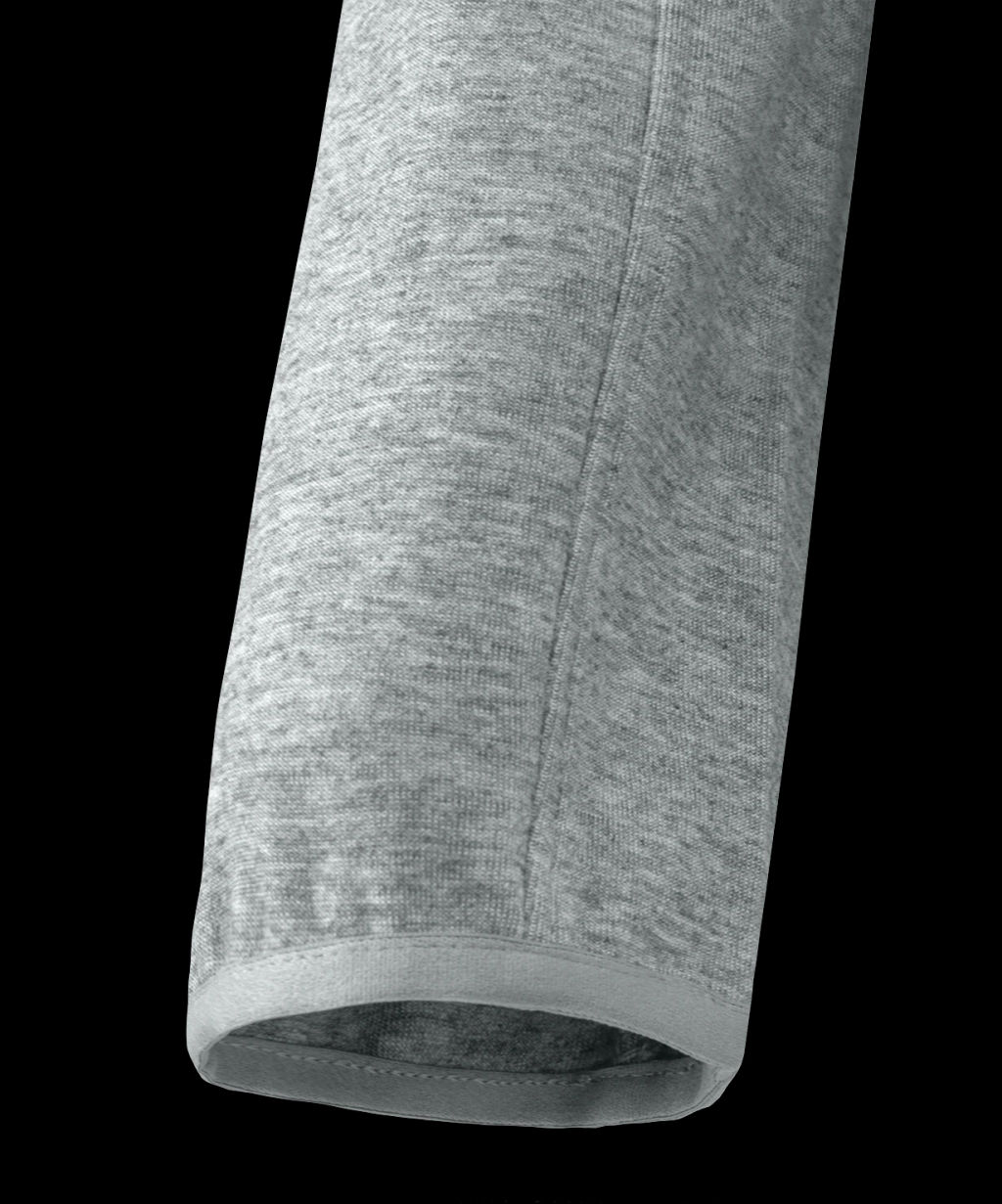 Худи на молнии женское JOGEL ESSENTIAL Athlete Hooded FZ Jacket W, серый  фото 6