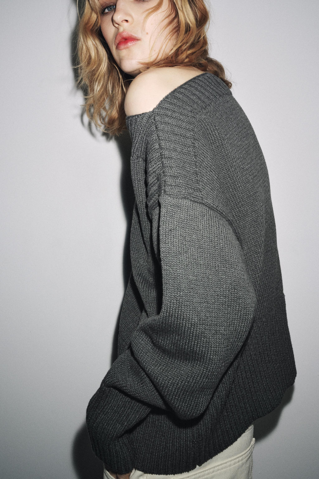 BOAT NECK KNIT SWEATER - Zara фото 5