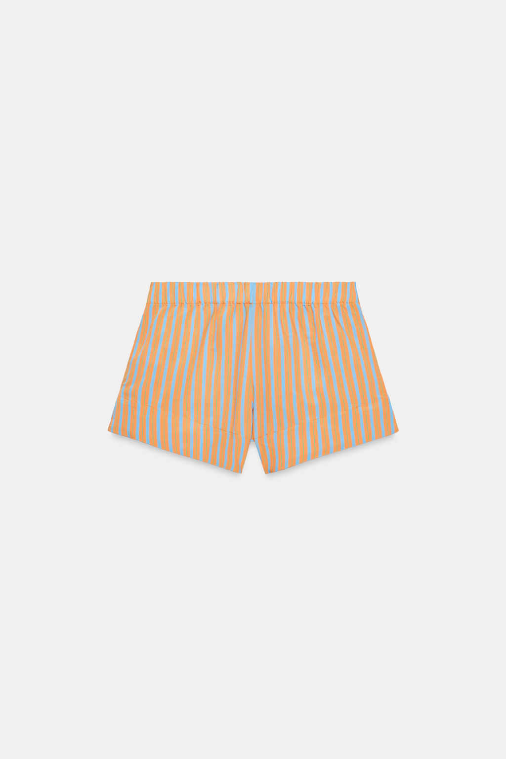 SHORTS POPEL?N RAYAS / Naranja - Zara фото 5