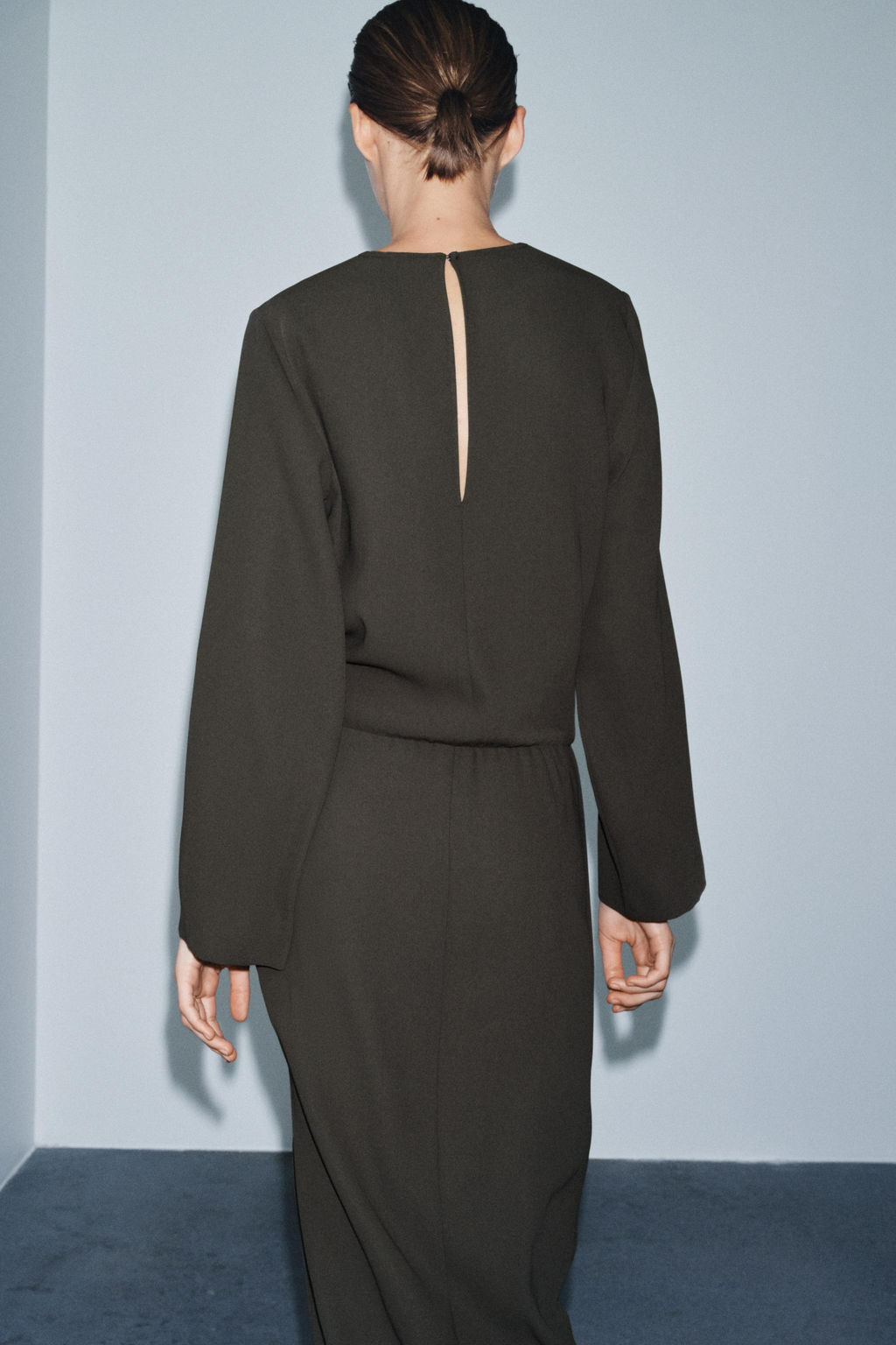 ZW COLLECTION PLEATED MIDI DRESS - Zara фото 2