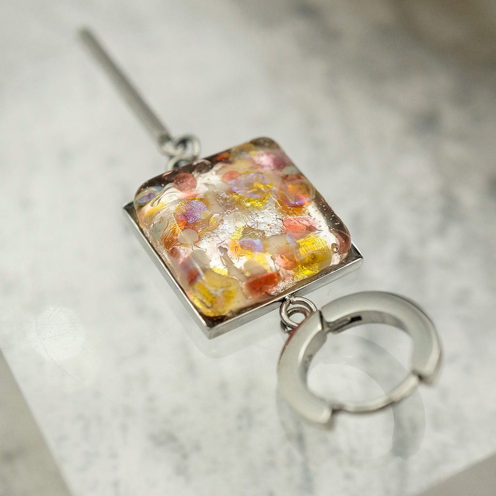 Серьги из муранского стекла FLAMENCO LS3316