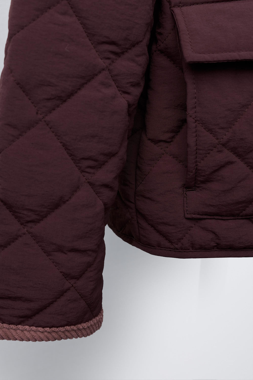 QUILTED RIDING JACKET - Zara фото 6
