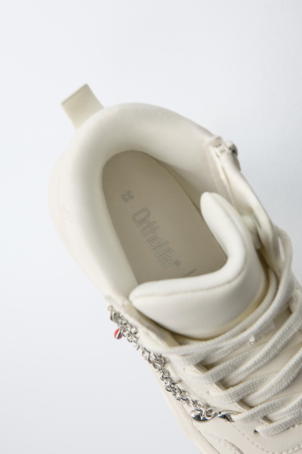 CHUNKY HIGH-TOP SNEAKERS WITH CHARMS - Zara фото 19