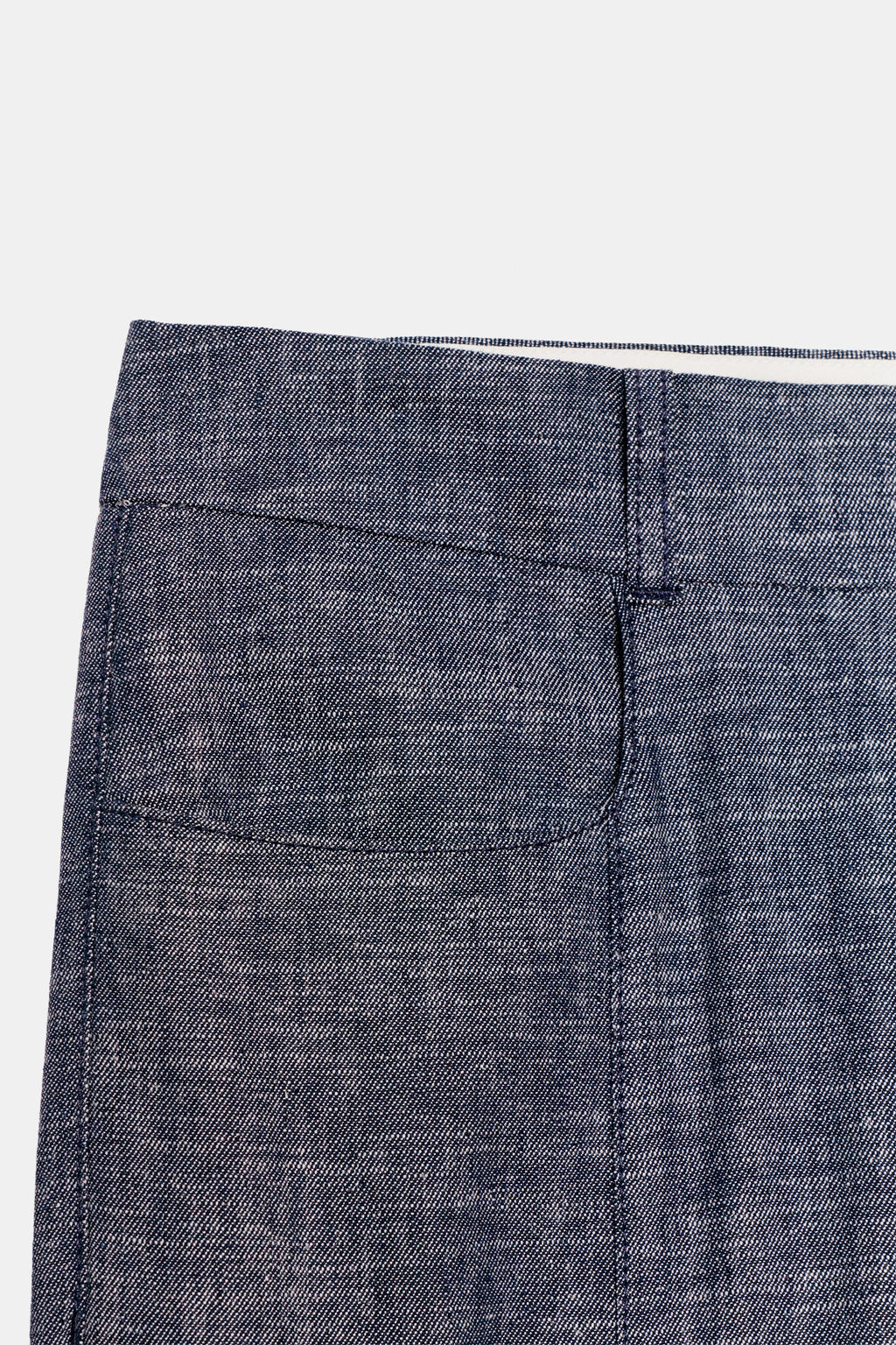 PANTAL?N MINI FLARE CON LINO / Gris - Zara фото 10