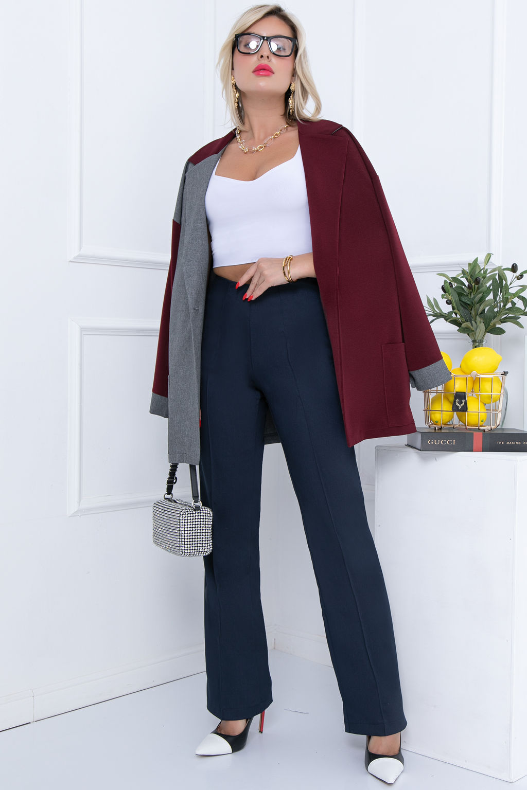 Брюки Bellovera 44БР5608 синий