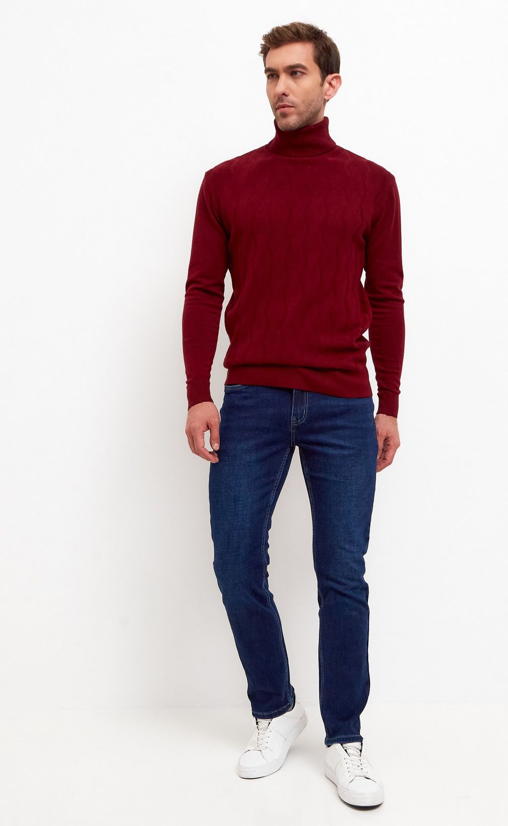 Джинсы F121-01-87R blue - Fine joyce фото 2