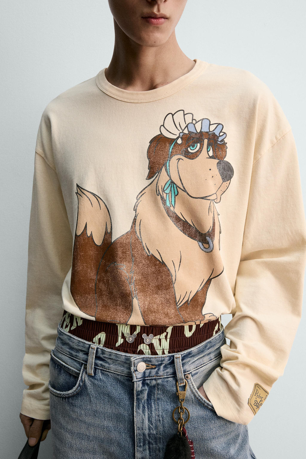 NANA PETER PAN HARRY LAMBERT FOR ZARA X DISNEY T-SHIRT