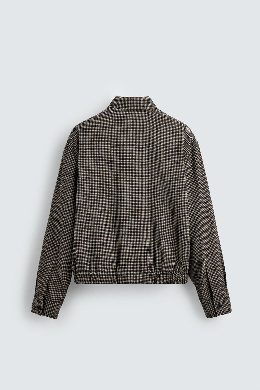 SOBRECAMISA CUADROS / Gris - Zara фото 9