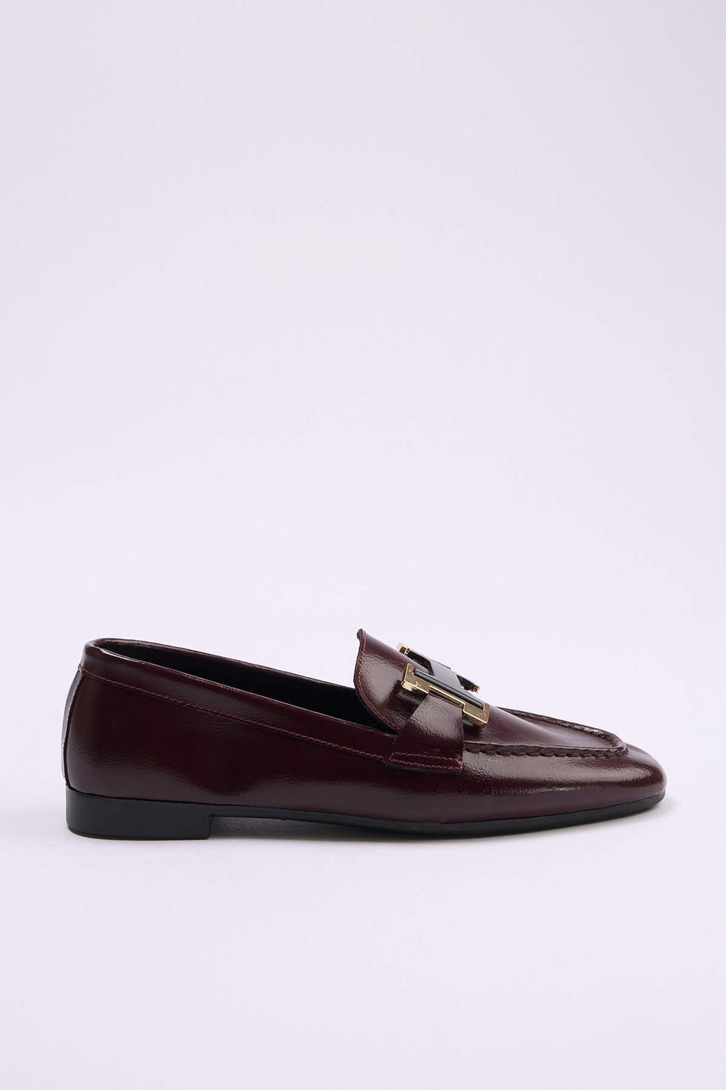 Bordo Toka Detayl? Kad?n Loafer TAKSS26LA00009