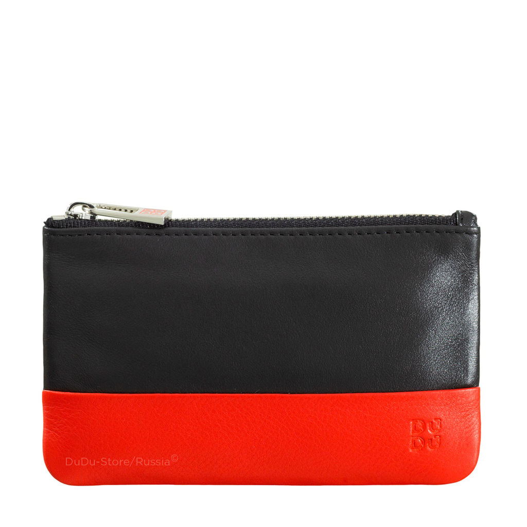 Итальянская кожаная ключница DuDu серии Kimolos | черный