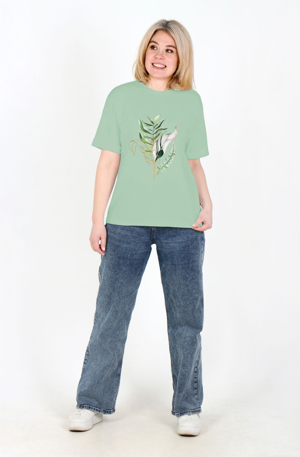 Футболка Алиса Ф-93А (44-62) кулирка - Лотос фото 62