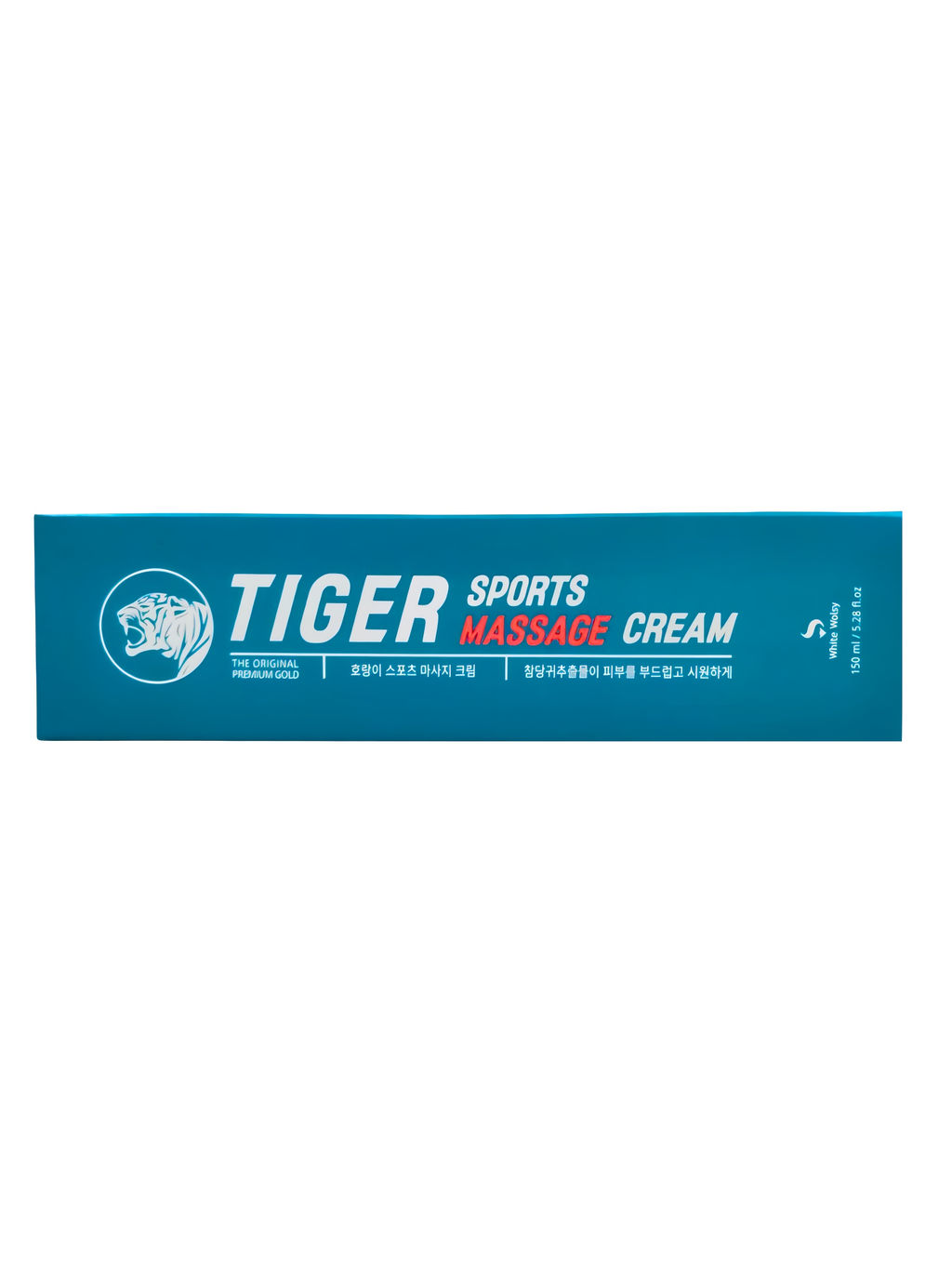 White Wolsy Спортивный массажный крем для суставов / Tiger Sports Massage Cream, 150 мл