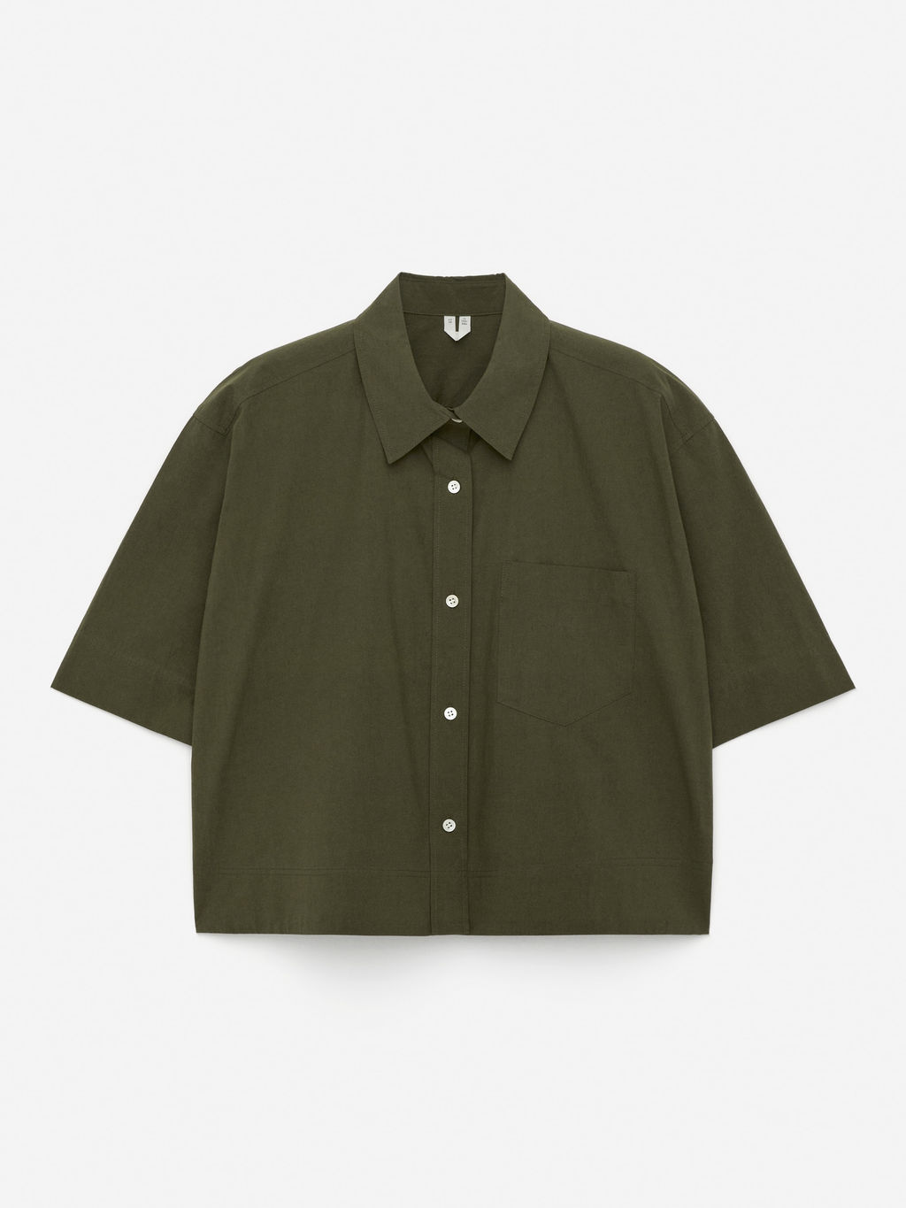 Camisa de algod?n de manga corta