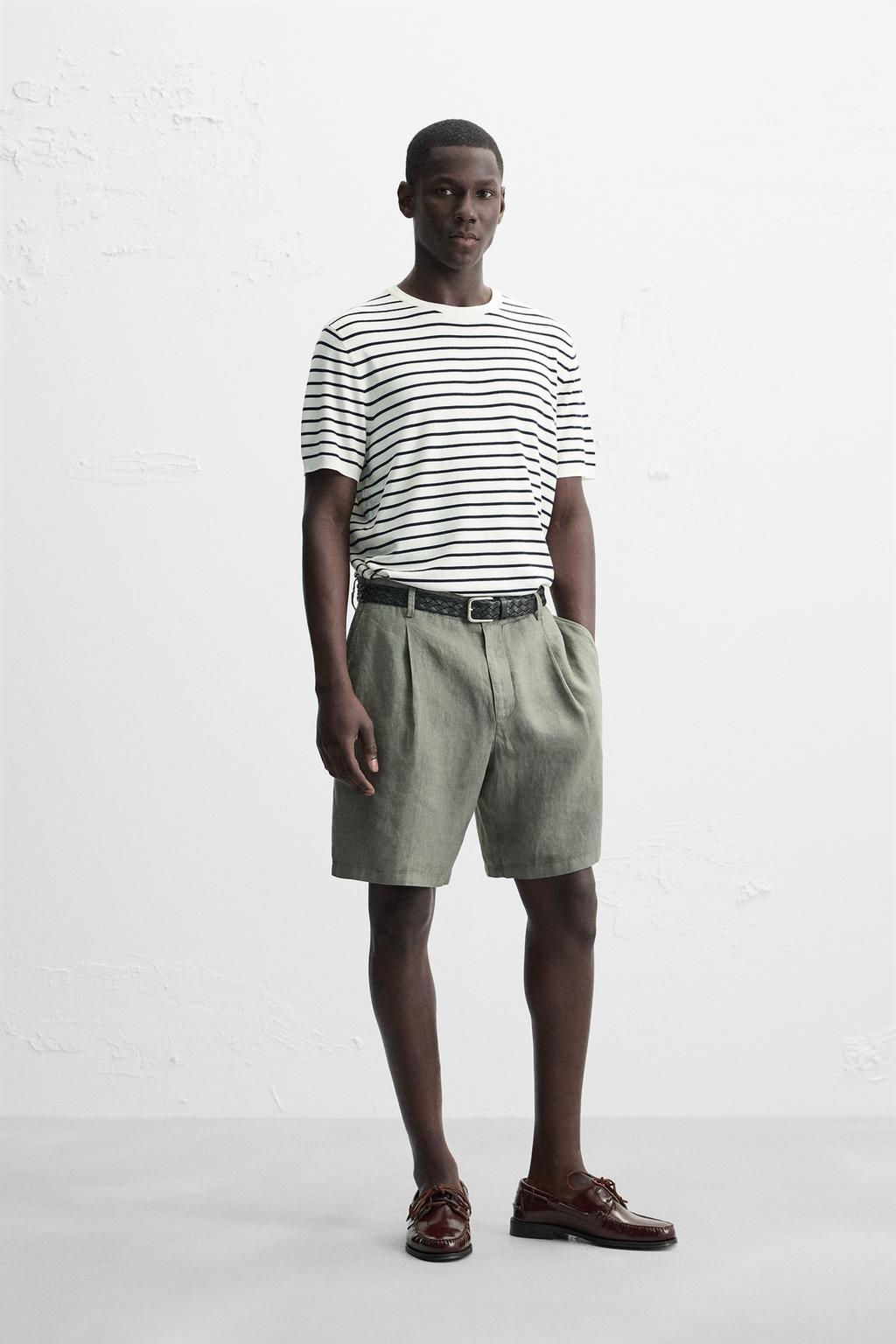 FLOWING KNIT T-SHIRT