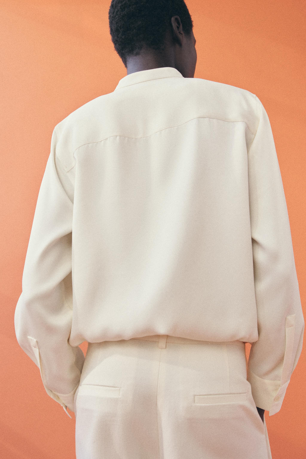 SATIN SHIRT ZW COLLECTION - Zara фото 3