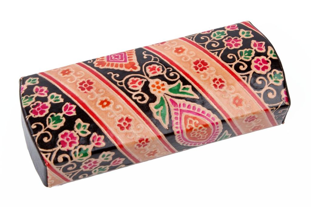 Футляр для очков ручной принт № 018/19 - Ганг фото 2