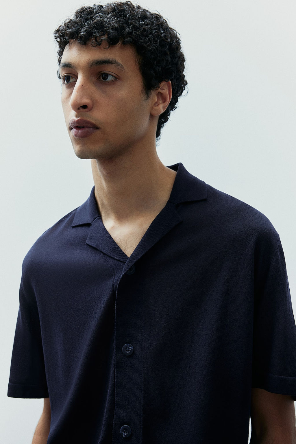 Camisa resort de punto Regular Fit - H&m фото 3