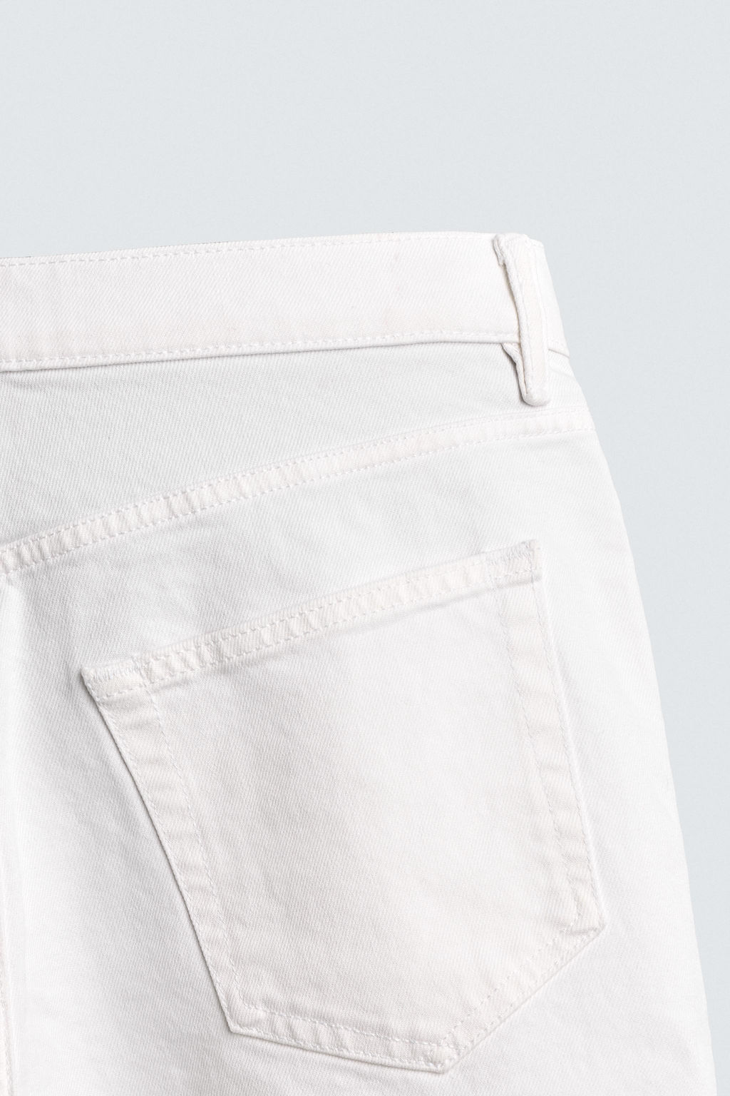 BERMUDA DENIM REGULAR FIT / Blanco roto - Zara фото 10