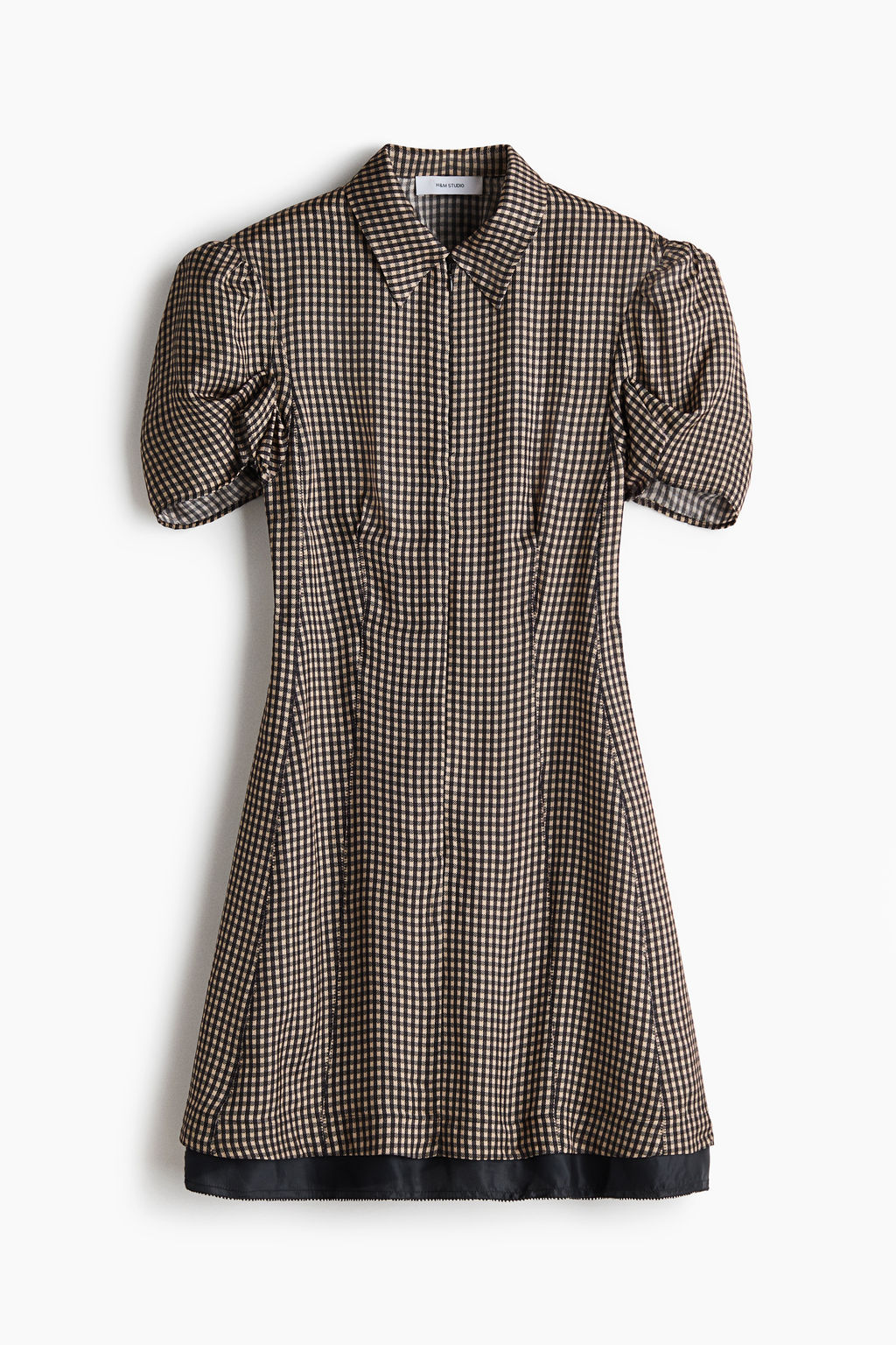 Vestido con manga puffy