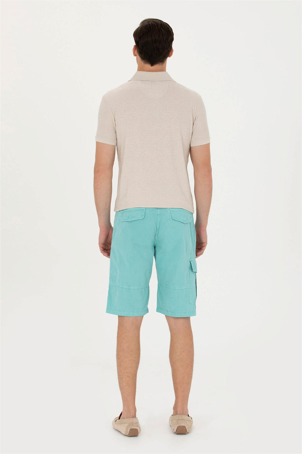 U. S. Polo Assn Мужские мятные тканые шорты - U.s. polo assn фото 11