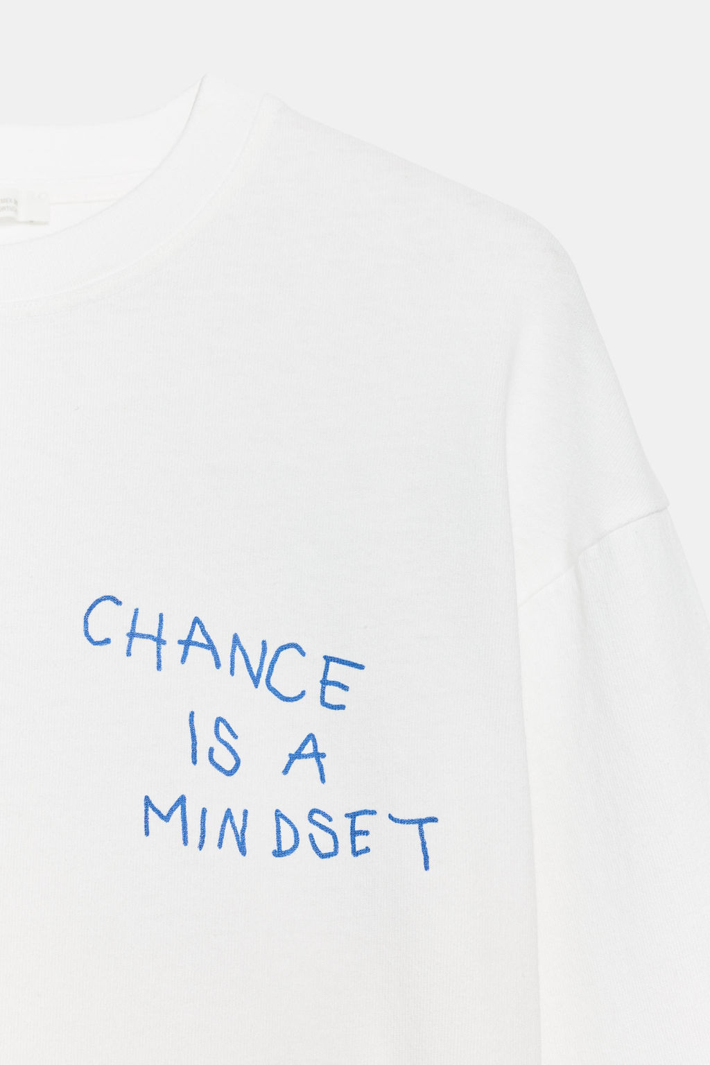 CAMISETA TEXTO DIBUJOS / Blanco roto - Zara фото 8