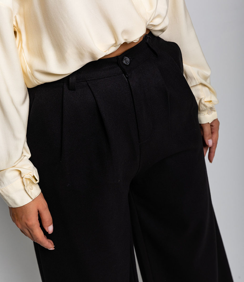 Брюки #КТ15502, чёрный