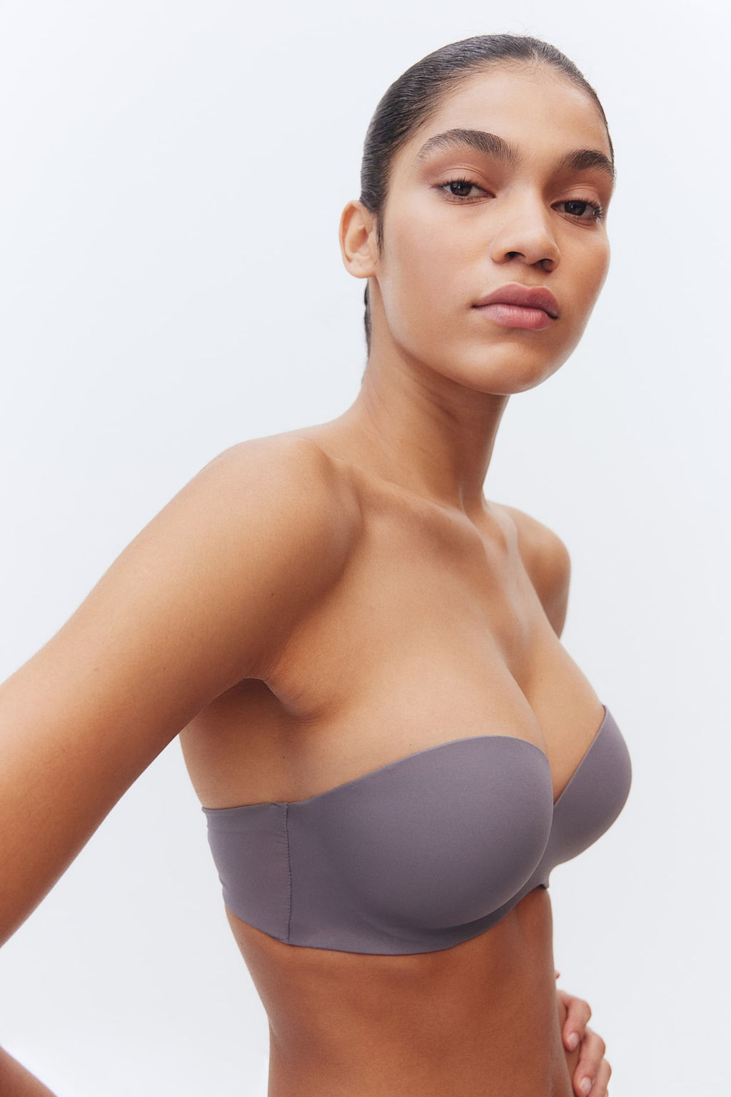 Sujetador balconette super push-up de microfibra - H&m фото 4