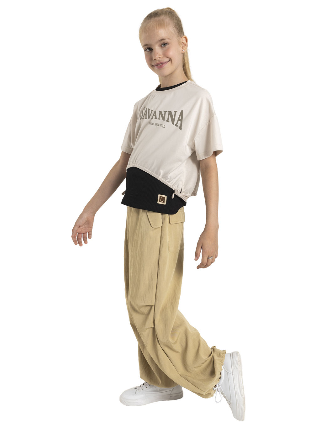 Джемпер для девочки О56916 - Карамелли фото 3