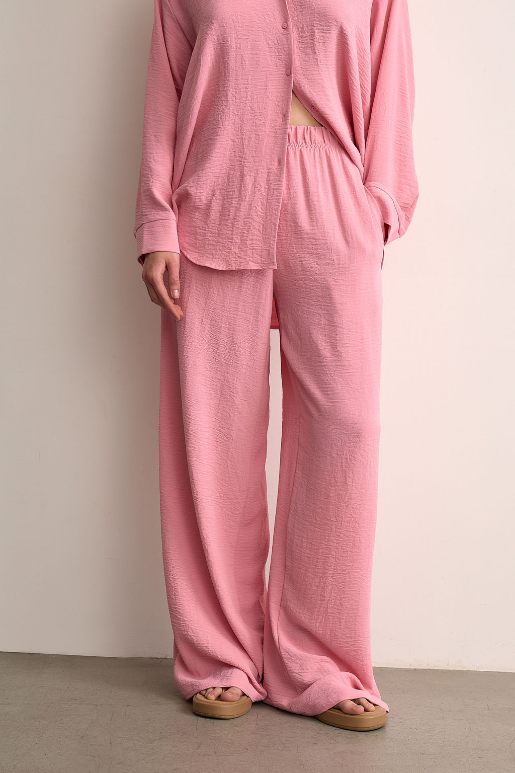 Брюки из жатого хлопка - Mollis фото 5