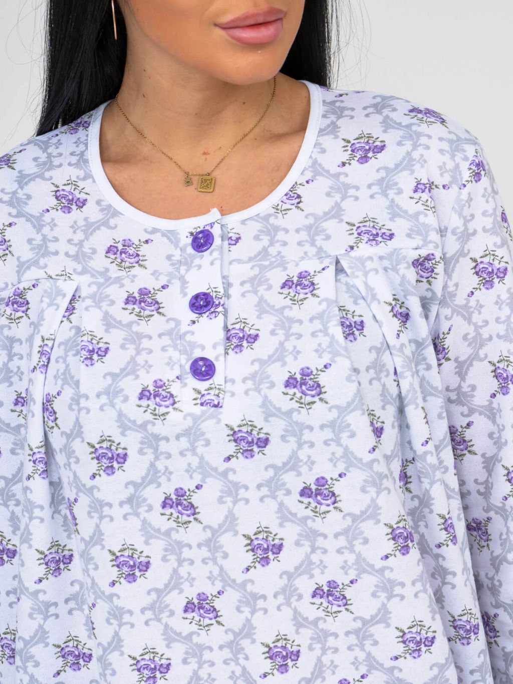 Ночная сорочка женская, цвет фиолетовый