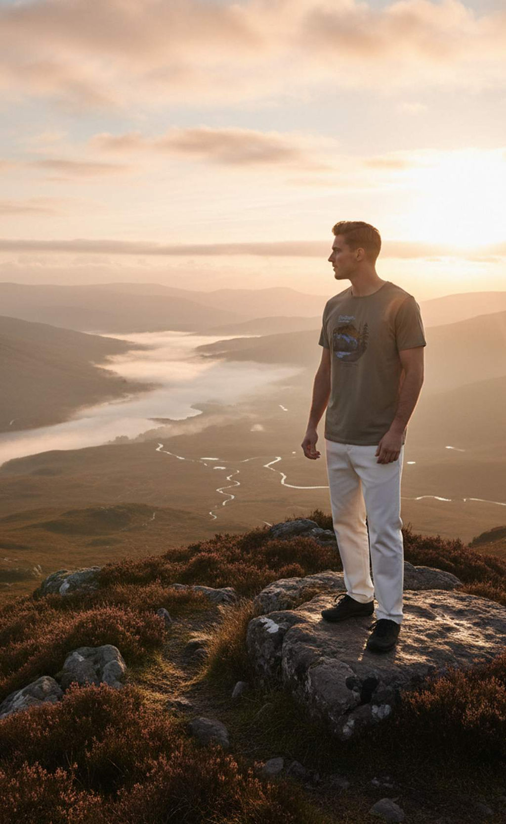 Футболка F611-06-932 brown - Fine joyce фото 2