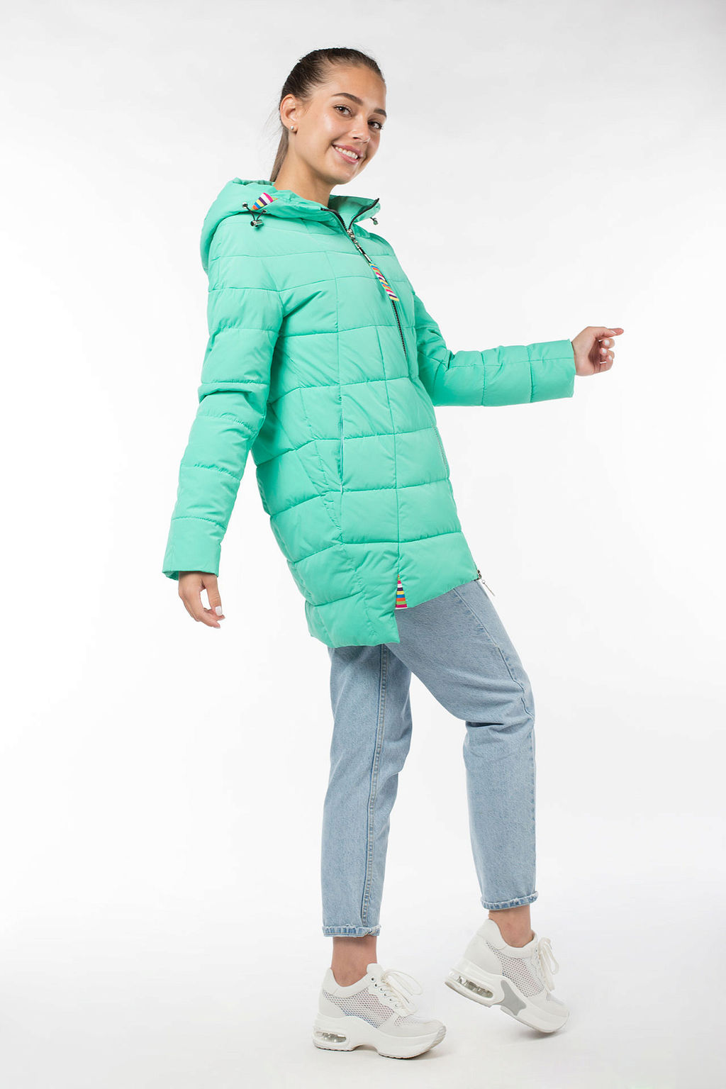 04-1860 Куртка демисезонная (Синтепон 150) - Империя пальто фото 3