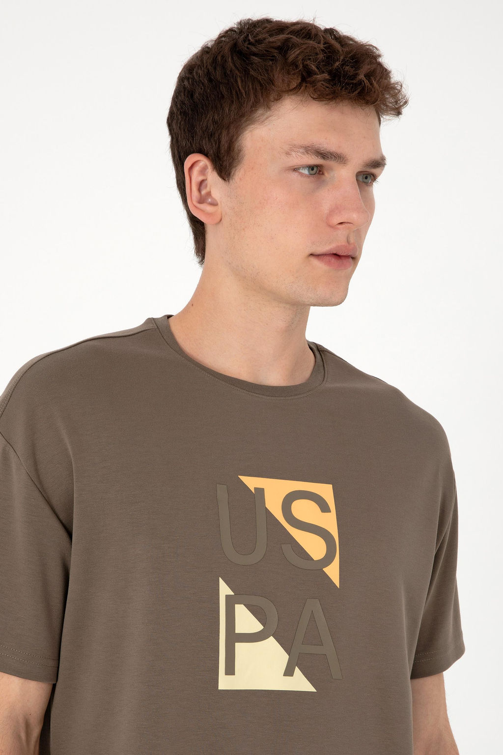 Erkek Comfort Fit Bisiklet Yaka Vizon Ti__rt Sepette S_rpriz _ndirim - U.s. polo assn фото 2