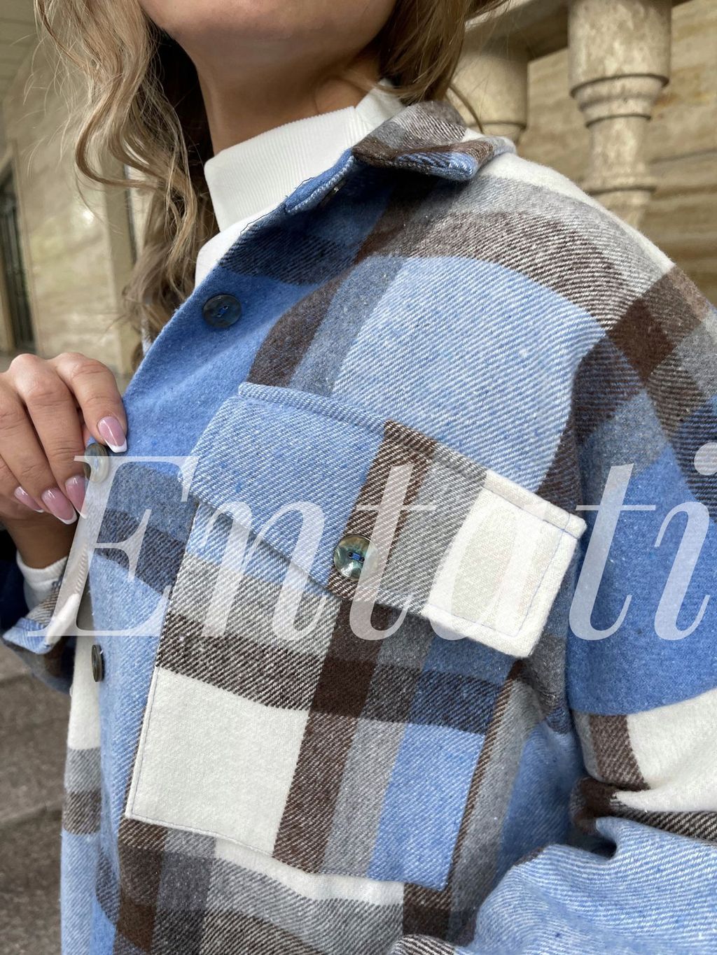 Рубашка утепленная шерстяная. 10109/14.