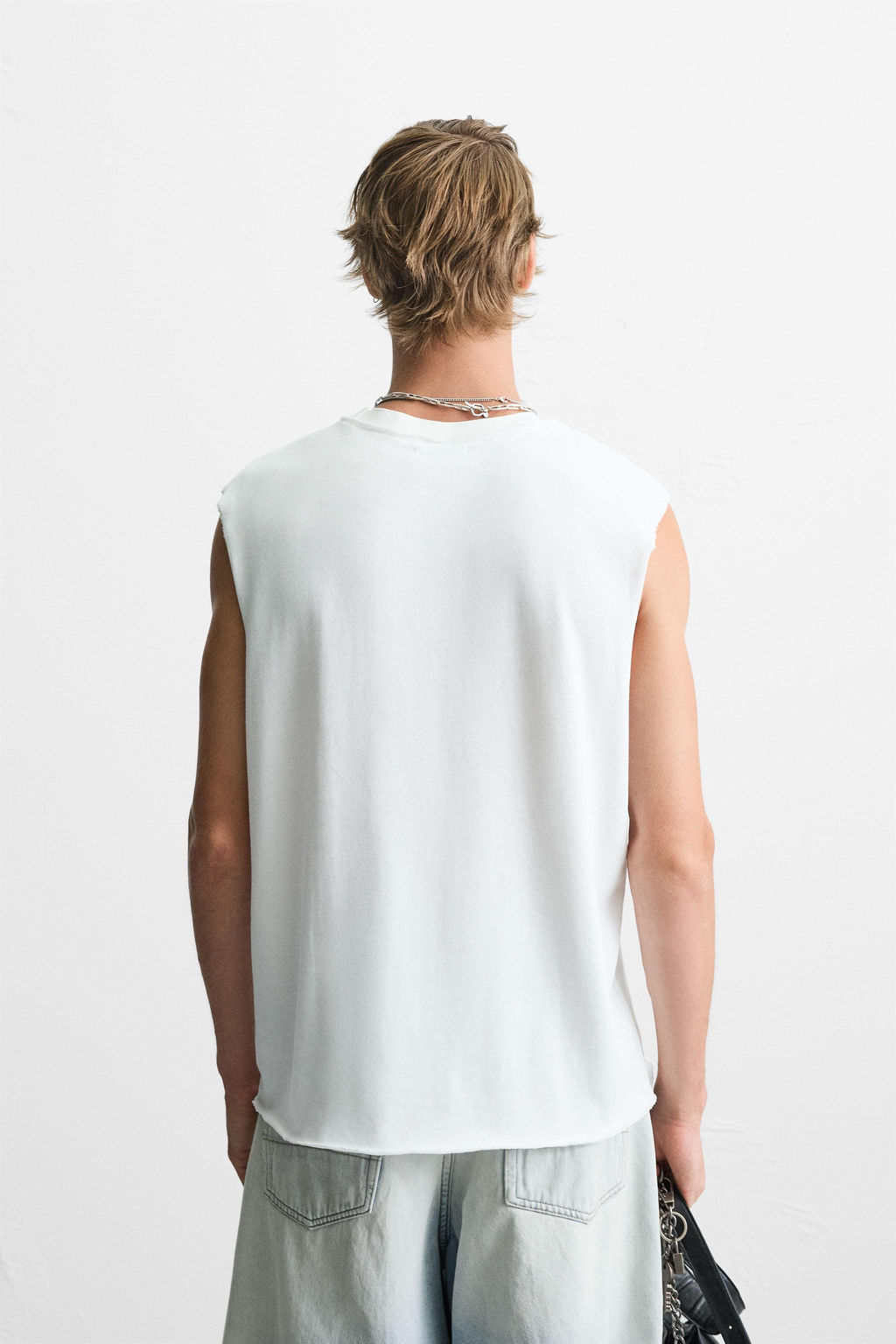 IRREGULAR KNIT TANK TOP - Zara фото 3